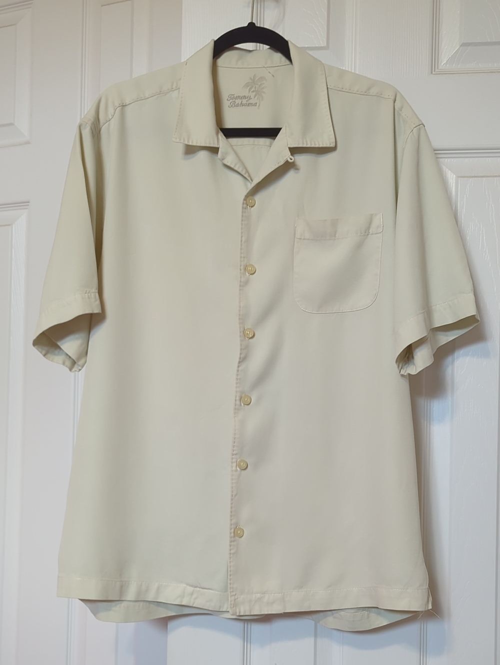 Tommy Bahama Silk Twill Short Sleeve Shirt Large